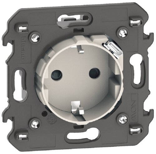 Розетка с заземлением +1хUSB тип C модульная Legrand BTicino Living Now 1-м. 2 мод. шторки песочный фото Розетка с заземлением +1хUSB тип C модульная Legrand BTicino Living Now 1-м. 2 мод. шторки песочный картинка